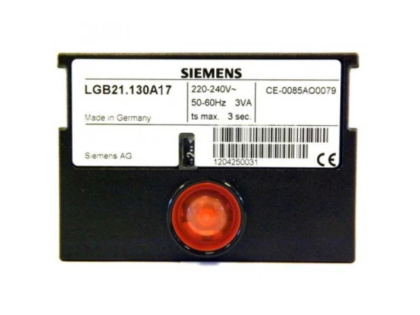 Блок управления Siemens LGB21.130A17 для газовых и жидкотопливных горелок