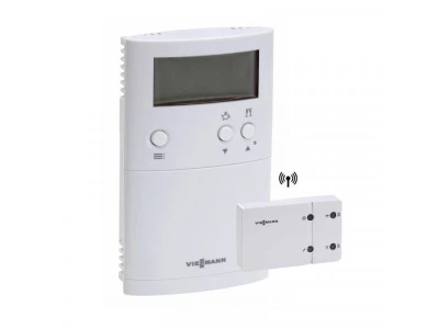 Терморегулятор Viessmann Vitotrol 100 UTDB-RD OE (7426539) для котлов Viessmann, Пульт управления с радиопередатчиком