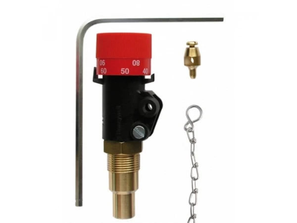Регулятор тяги Honeywell FR124-3/4AM для твердотопливных котлов, 3/4", 30-90°C