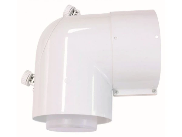 Отвод коаксиальный Vaillant 87° Ø 80/125 мм PP с ревизионным отверстием (Арт. 303217)