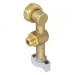 Кран подпитки котла Viessmann 0189134, латунный корпус, для систем отопления
