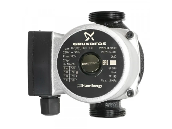 Насос циркуляционный Grundfos UPSO 25-60 130 для котлов Baxi (BX4991100027)
