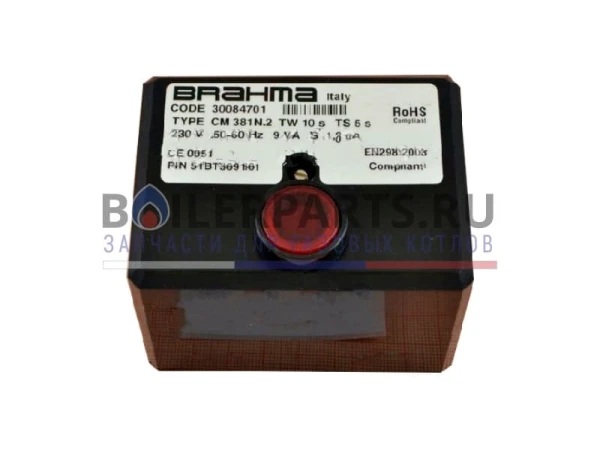 Блок управления горением Brahma CM381N.2 (арт. 30084701) для газовых горелок