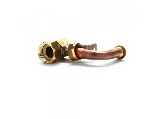 Патрубок обратной гидролинии для котлов Bosch/Buderus/Junkers ZWE24KD / ZE24-2KP (артикул: 87107251080)