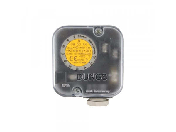 Реле давления газа Dungs GW 50 A4 (артикул 39813870) для котлов Ferroli