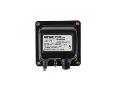 Трансформатор розжига Brahma T11/M (15094721) для газовых и жидкотопливных горелок, 9 кВ, 20 мА
