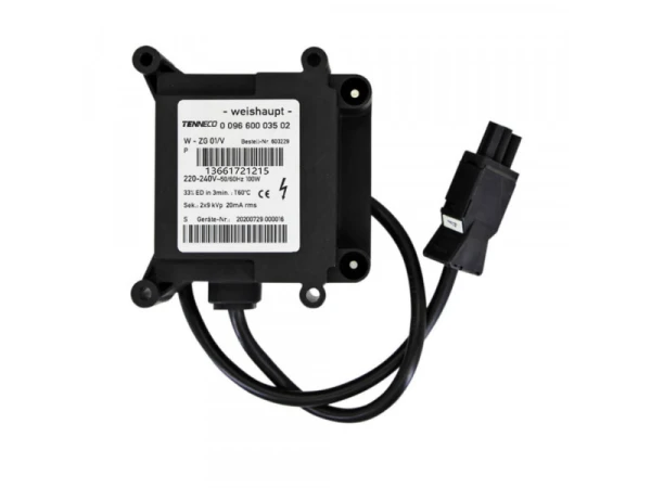 Трансформатор розжига Weishaupt W-ZG 01/V, 9 кВ, 220 В, артикул 603229