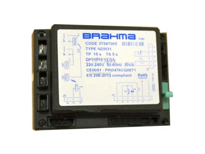 Блок управления горением Brahma NDM31 (37547005) для газовых и жидкотопливных котлов