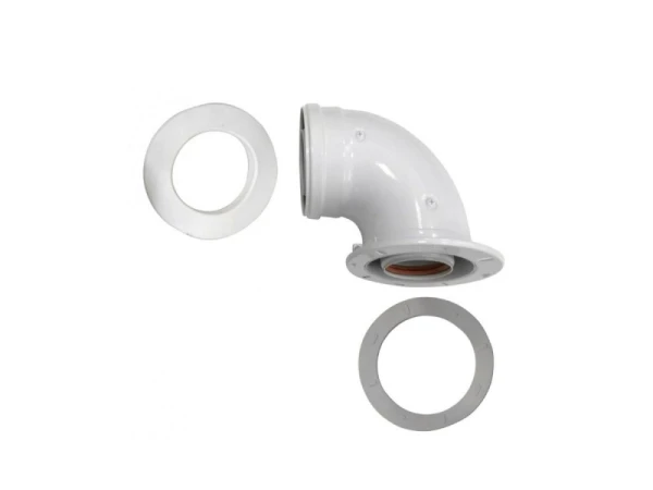 Коаксиальный отвод 90° Ø60/100 мм для котлов Baxi (арт. 71410141)
