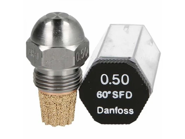 Форсунка Danfoss SFD 030F6008, расход 0.5 GPH, угол 60°, резьбовое соединение