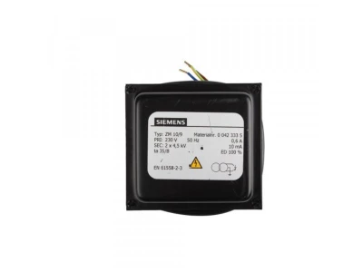 Трансформатор розжига Siemens ZM 10/9 (Арт. 00423335)