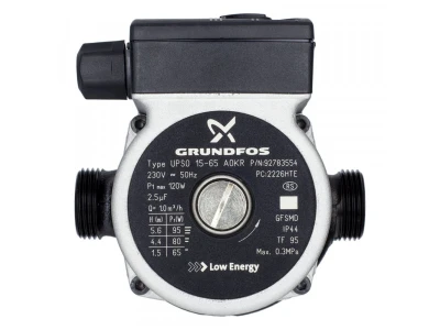Насос циркуляционный Grundfos UPS 15-65 для котлов Baxi (артикул 3611300)