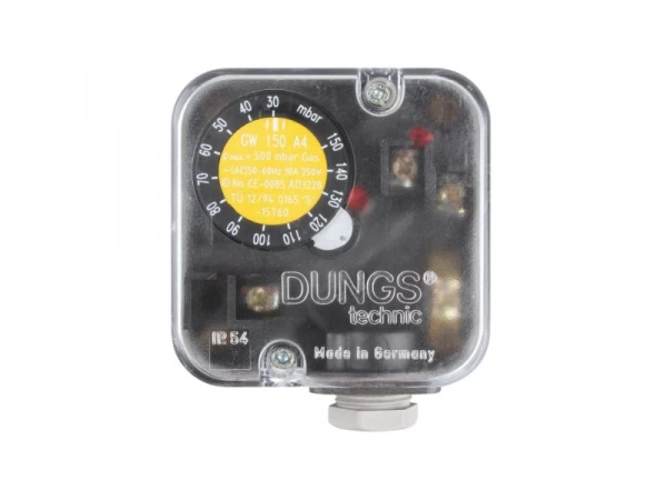 Реле давления Dungs GW 150 A4 (артикул 691356) для котлов Weishaupt
