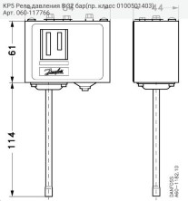 KP5 Реле давления 8-32 бар(пр. класс 0100501403)