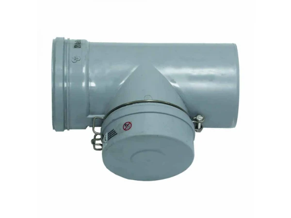 Труба с ревизией Vaillant 0020042764, Dn 130 мм, PP