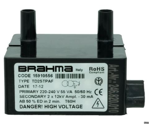 Трансформатор розжига Brahma TD2STPAF 15910556