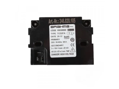Трансформатор розжига Brahma TCD2FA 15930060, 13 кВ, 230 В