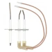 Электрод розжига для котлов Vaillant 0020143440. Артикул: 0020143440. Производитель: Vaillant. Материал: керамика/металл. Применение: розжиг газовой смеси в камере сгорания.