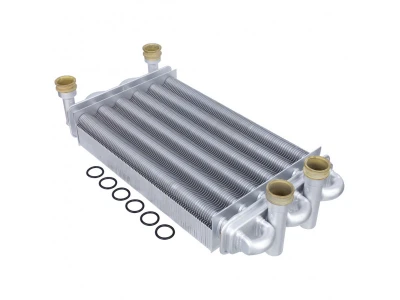 Битермический теплообменник Baxi/Westen 5663720, 18-24 кВт, Медь