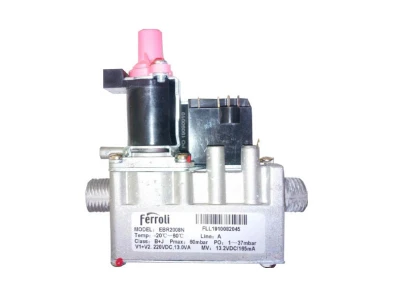 Газовый клапан Ferroli EBR2008N (39899008) с модуляцией, 3/4", 60 мбар