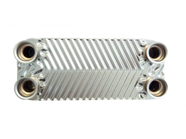 Теплообменник ГВС Daewoo DGB-100-200 ICH, 12 пластин, 5 фланцев, артикул 3318106220