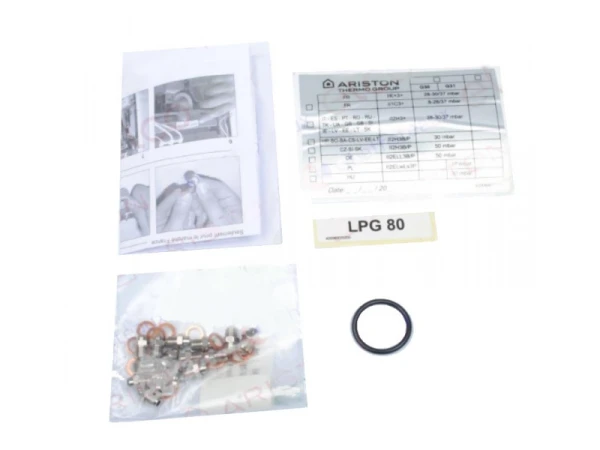 Комплект перевода на сжиженный газ (LPG) для котлов Ariston, артикул 65104582