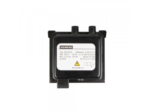 Трансформатор розжига Siemens ZM 20/10 (Арт. 00425173) - 5 кВ, 20 мА, 230 В