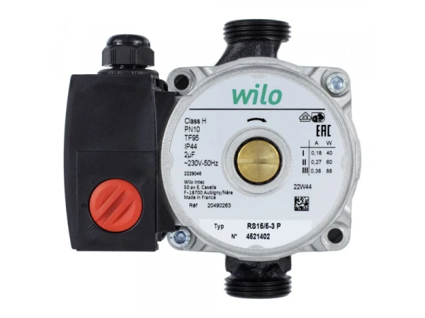 Циркуляционный насос Wilo RS15/5-3 P (6CIRCOLA08) для котлов Fondital