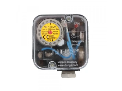 Реле давления Dungs NB 150 A4 (Артикул: 210931) - Контроль избыточного давления газа