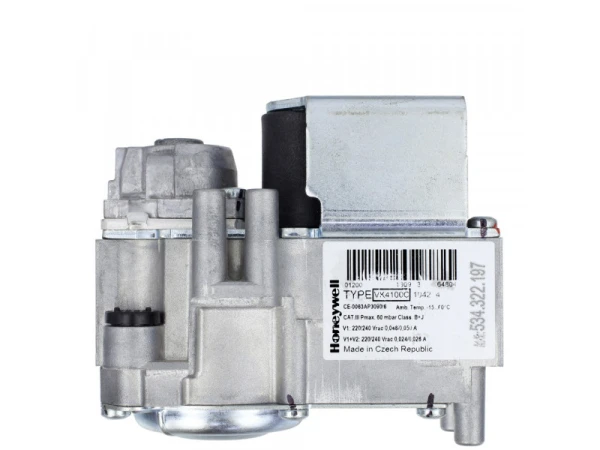 Газовый клапан Honeywell VK4100C1042, электромагнитный, 220V, медленно открывающийся