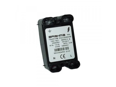 Трансформатор розжига Brahma TSC1 (Арт. 15900001) - 20 кВ, 7.5 Вт, 220 В