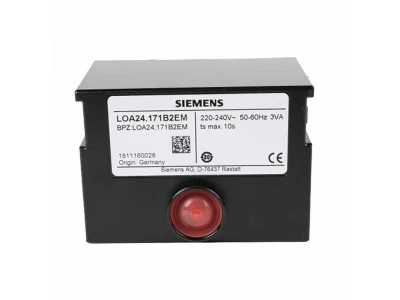 Автоматика управления горением Siemens LOA24.171B2EM для котлов Ecoflam (Артикул: 65320028)