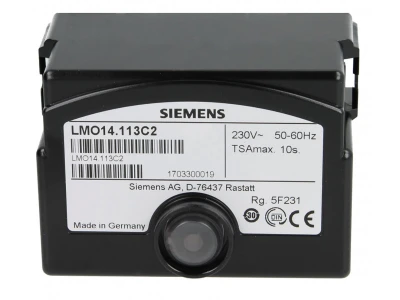 Автомат управления горением Siemens LMO14.113C2 для жидкотопливных горелок, 230В