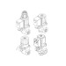 Газовый электромагнитный клапан Brahma E8/SB4*CFD