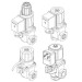 Газовый электромагнитный клапан Brahma E8/SB4*CFD