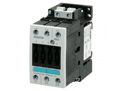 Контактор Siemens Sirius 3RT1036-1AP00, 3-полюсный, 100А, 45кВт, AC-3, 230/400В, катушка 230В AC/DC