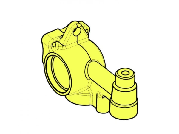 Корпус аквасенсора для котлов Vaillant, артикул 0020123558