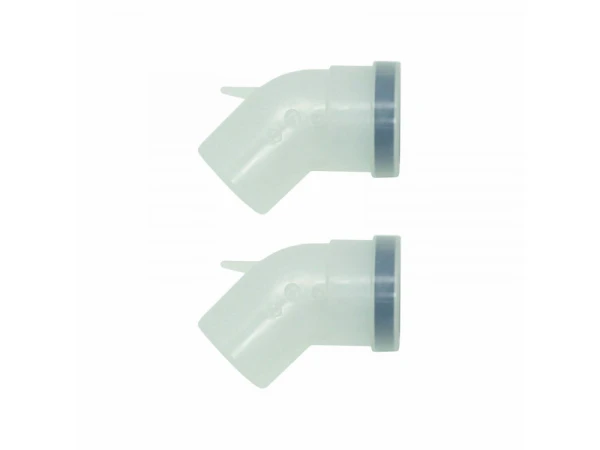Отвод 45° из жёстких труб Dn 80 PP (2 шт.) для котлов Vaillant 303259