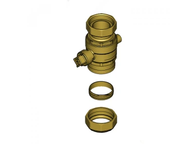Шаровой запорный кран DN32 G1 1/2 - Rp1/2 для котлов Viessmann, артикул 7828909