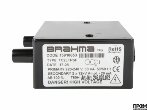 Трансформатор розжига Brahma TC2LTPSF 15910653