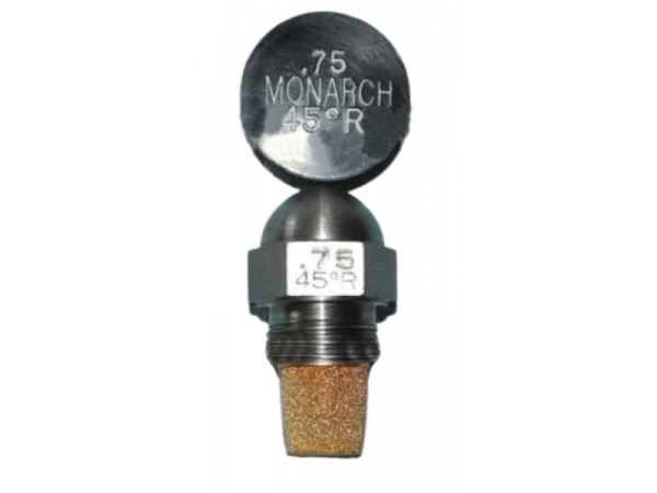 Форсунка для дизельных котлов Monarch 0.75 GPH, угол распыления 45°, сплошной рисунок распыления, маркировка R
