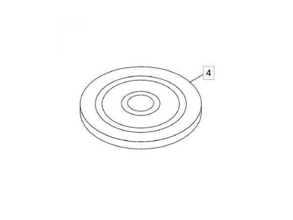 Крышка расширительного бака Buderus D850x50 мм (WS 100мм), артикул 63004267