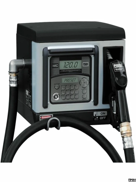 Программируемая топливораздаточная колонка Cube 70 MC DC 24V, 70 л/мин, 50 пользователей