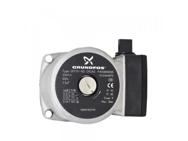 Насосная группа Grundfos UPS 15-60 (артикул 996613-2) для котлов Ariston Genus 27 BFFI Plus