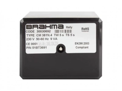 Топочный автомат Brahma CM381N.4 (30030692) для газовых горелок