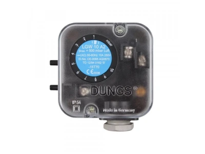 Реле давления газа Dungs LGW 10 A2 M (0-10 мбар) для котлов F.B.R., артикул 172123
