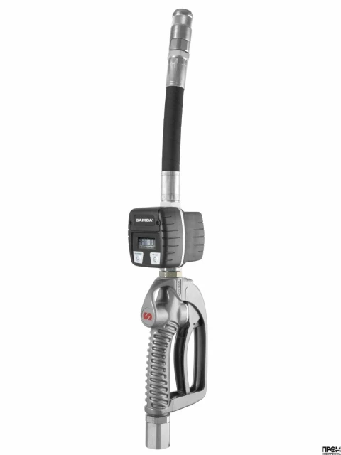 Пистолет для раздачи масла с цифровым счетчиком, 1" BSP, 365656, SAMOA