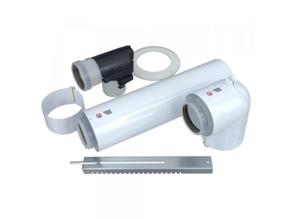 Базовый комплект коаксиального дымохода Vaillant 80/125 мм PP (303250)