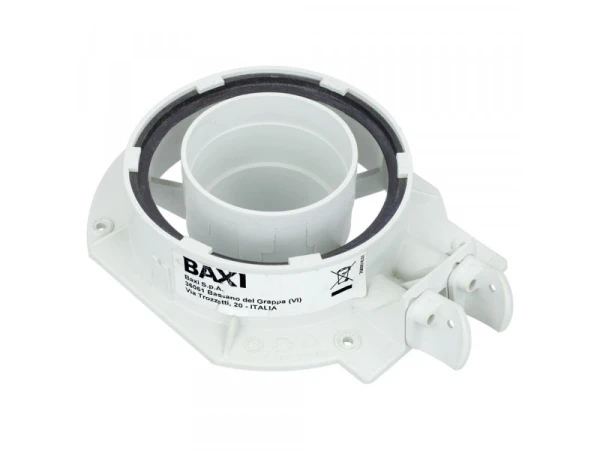 Фланец коаксиального дымохода Baxi 5409020 для котлов DUO-TEC, Luna, Nuvola