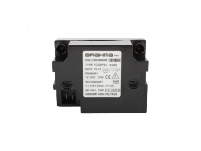 Трансформатор розжига Brahma TCD2FSV (C00340099) для промышленных горелок, 14 кВ, 21 мА, 220 В